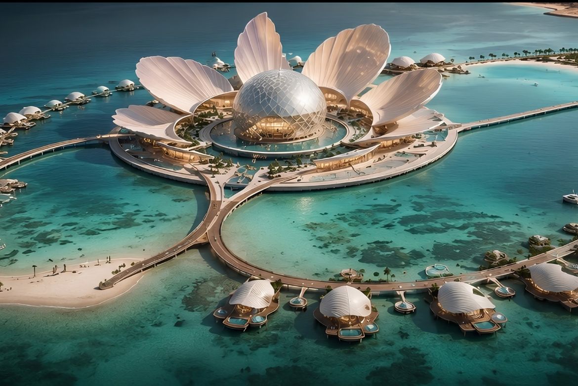 The Pearl of Arabia — render 3