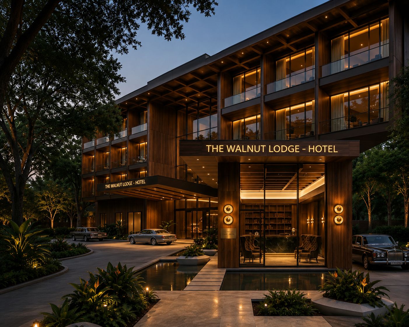 Walnut Lodge — render 3