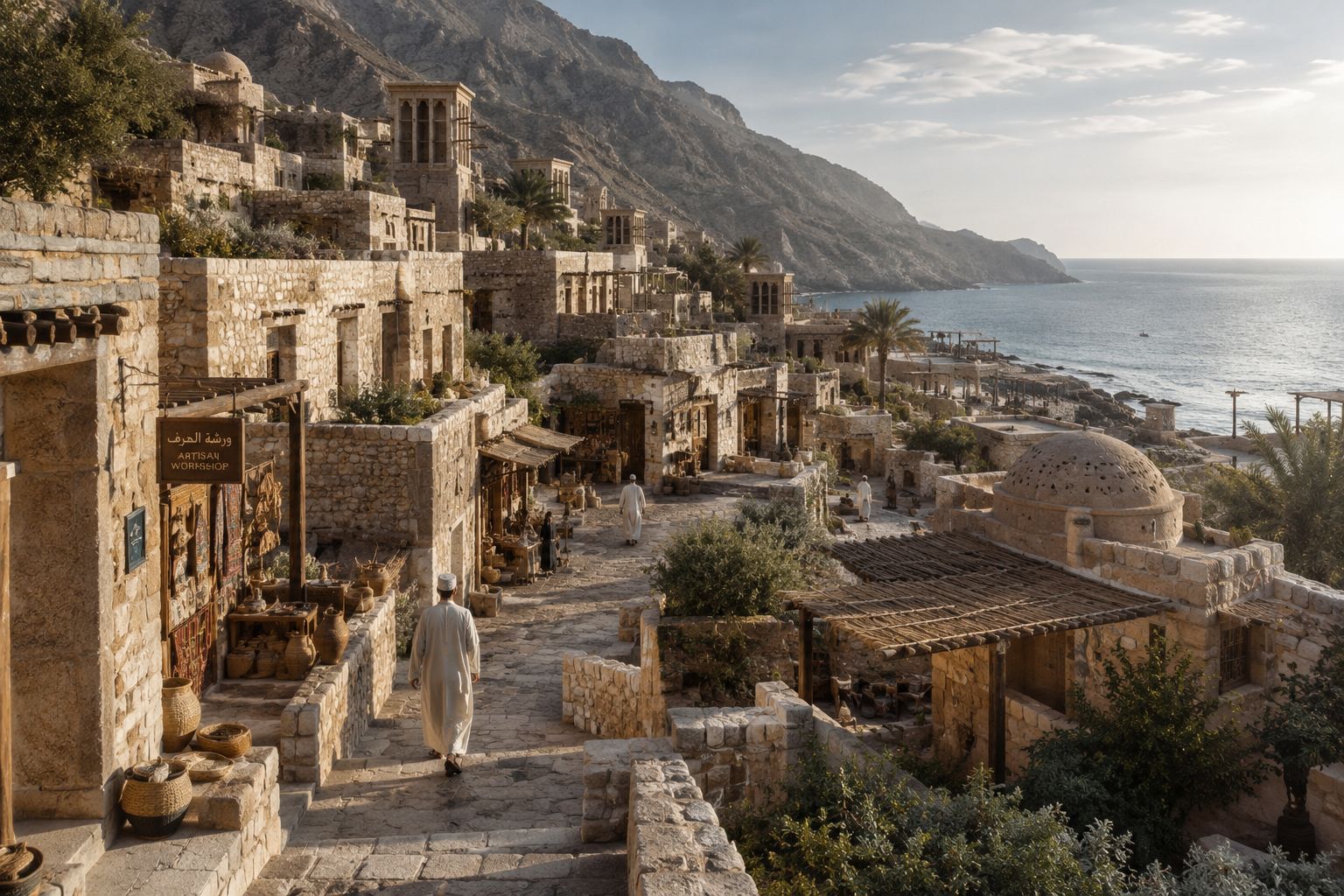 Oman Cultural Coast — render 3